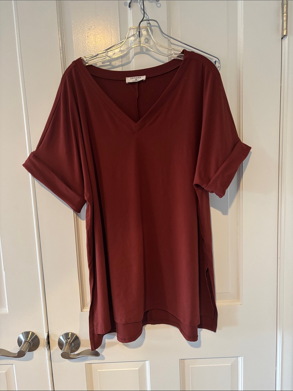 Zenana Outfitters V-Neck Tunic